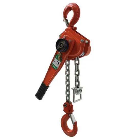Premium lever hoist with overload protection